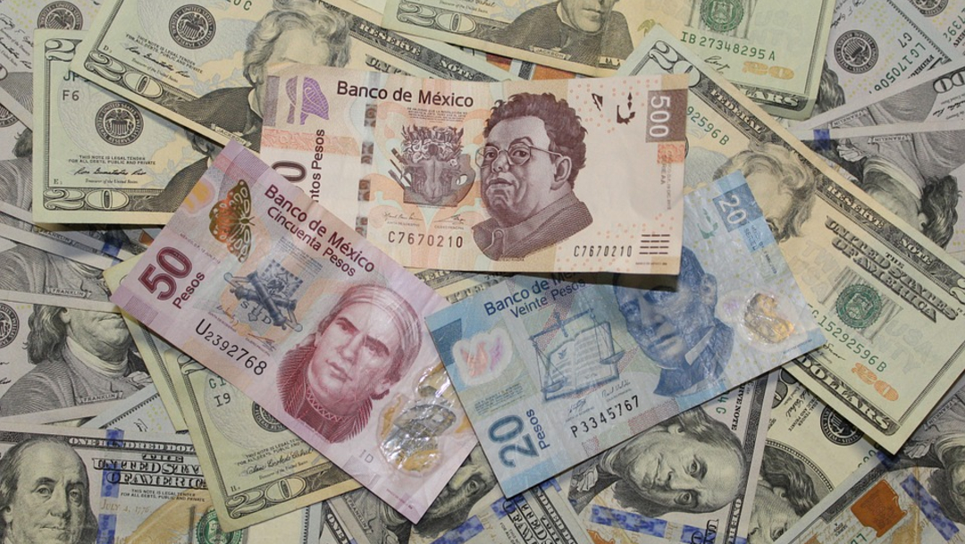 Foto: El peso cotizaba en 19.16 por dólar a las 15:15 horas, 6 de noviembre de 2019 (Pixabay)