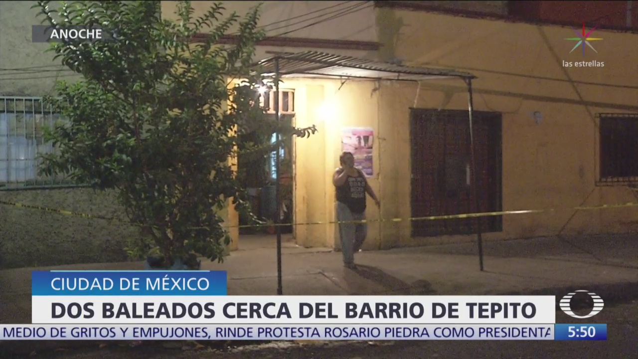 Muere joven durante tiroteo en el barrio de Tepito, en CDMX