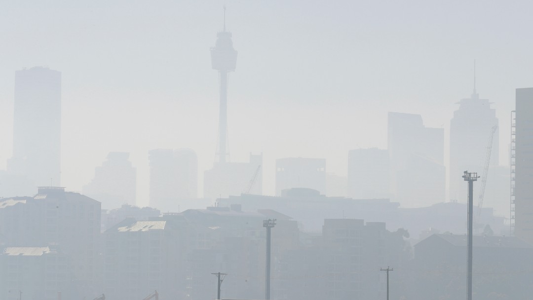Neblina cubre Sydney debido a incendios; hay unos 60 afectados