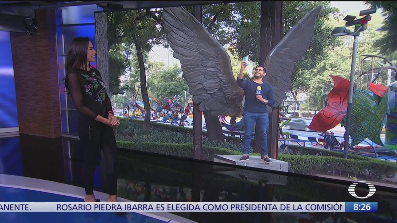 Nueva ubicación de ‘Las alas de México’ en Reforma