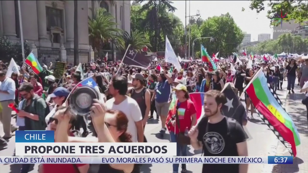Nuevas protestas se registran en Chile