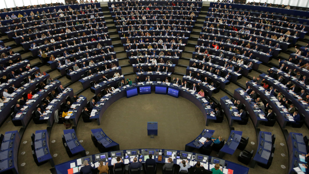 FOTO Parlamento Europeo declara emergencia climática y ambiental (Reuters 28 noviembre 2019)