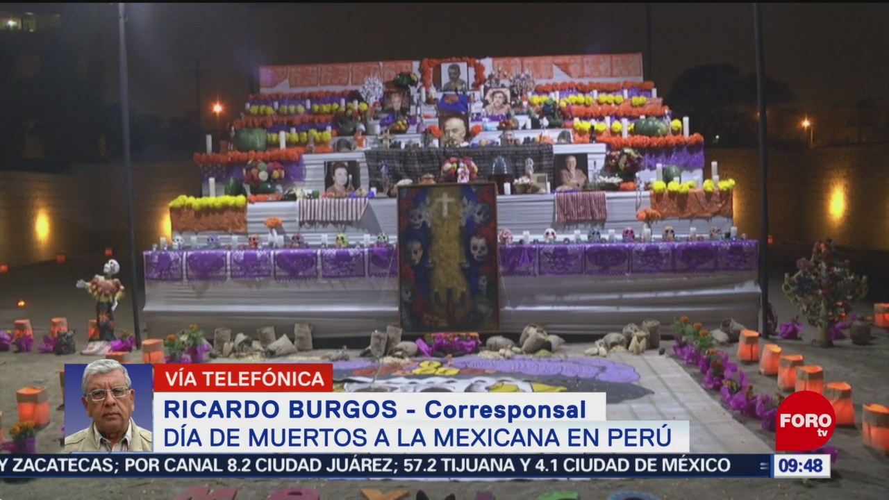 FOTO: Perú celebra el Día de Muertos al estilo mexicano, 2 noviembre 2019