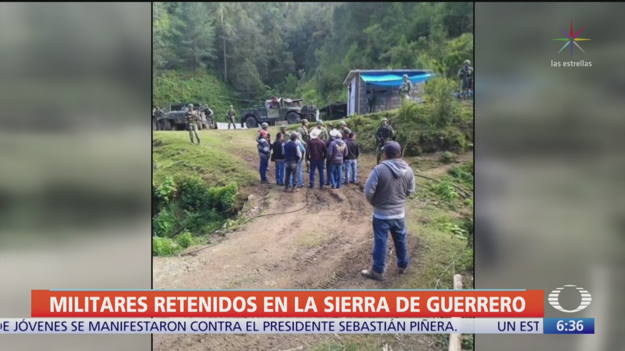Pobladores de Guerrero retienen a militares, rechazan operativos contra amapola
