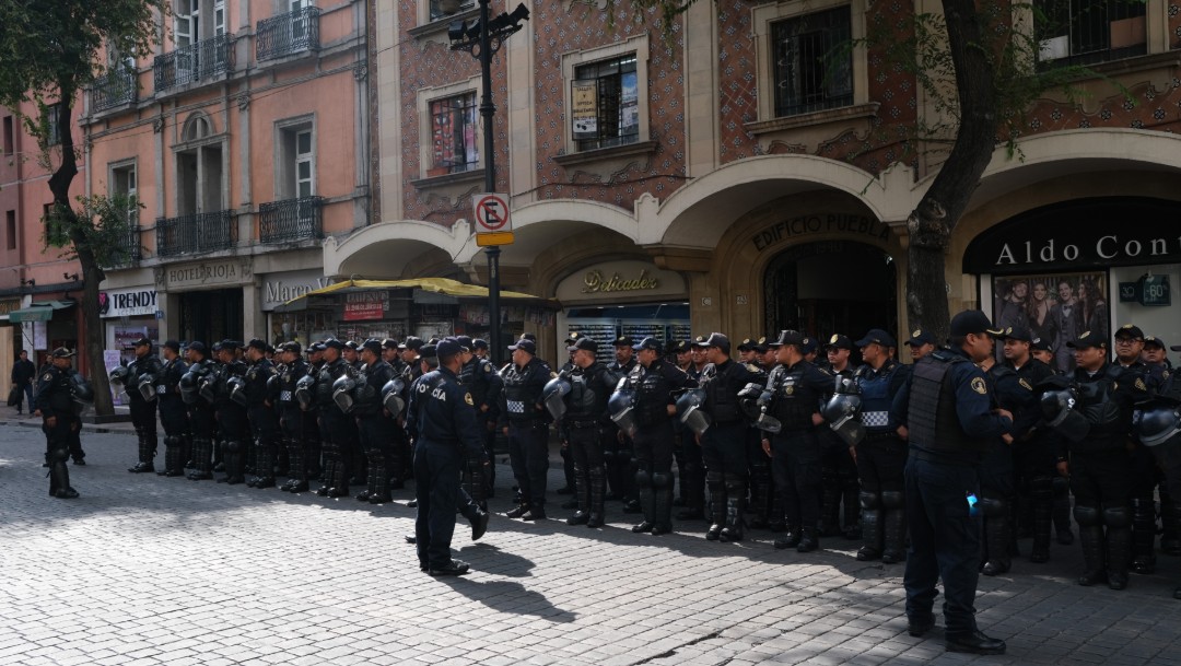 FOTO Policía CDMX alista operativo por Desfile de 20 de Noviembre