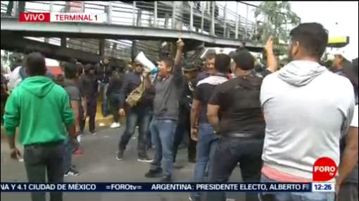 Policías federales suspenden diálogo con autoridades CDMX durante bloqueo en AICM