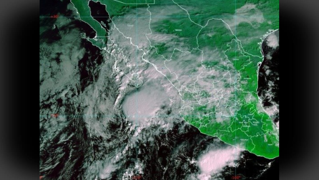 IMAGEN “Raymond” se debilita, pero amenaza con lluvias a Los Cabos, BCS (Conagua)