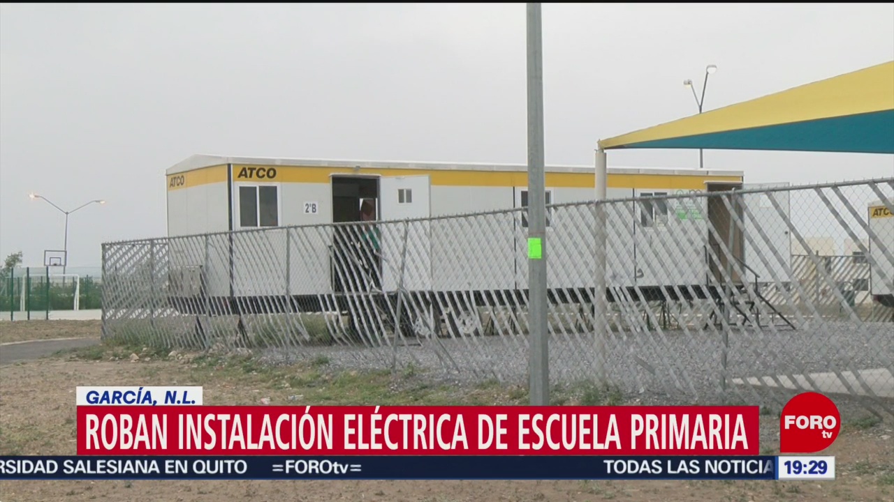 Foto: Roban Instalación Eléctrica Escuela Nuevo León 7 Noviembre 2019
