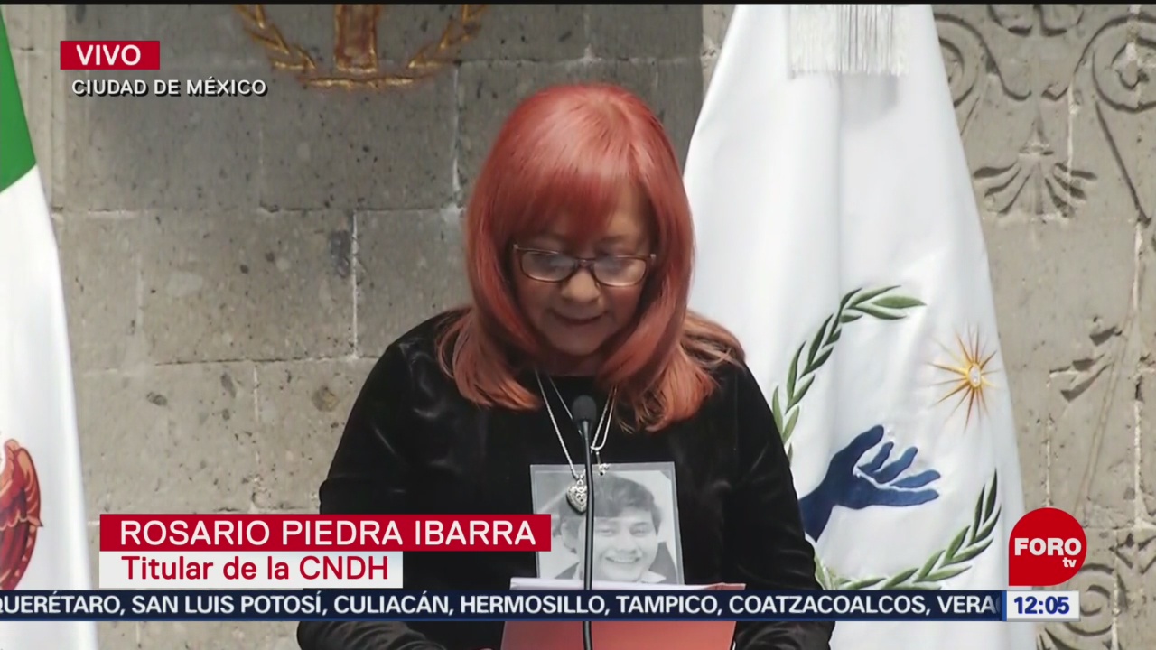 Rosario Piedra Ibarra anuncia reforma a la CNDH