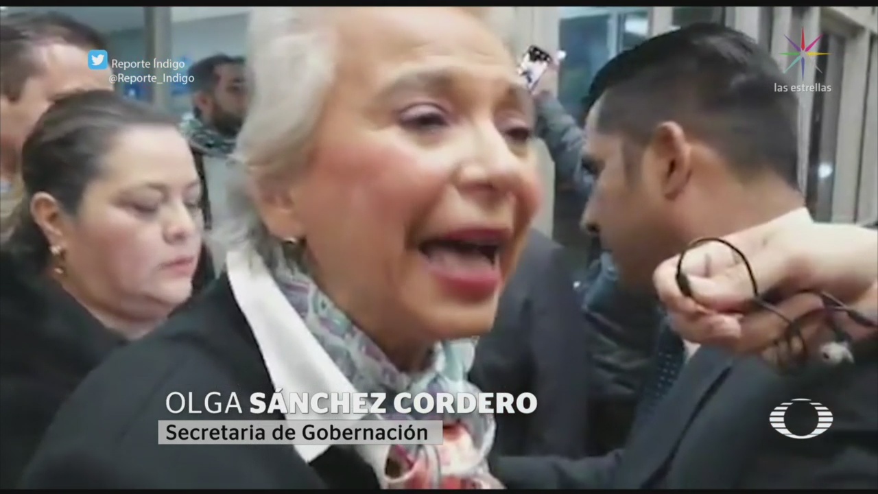 Foto: Sánchez Cordero Polémica Toma Protesta Jaime Bonilla 1 Noviembre 2019