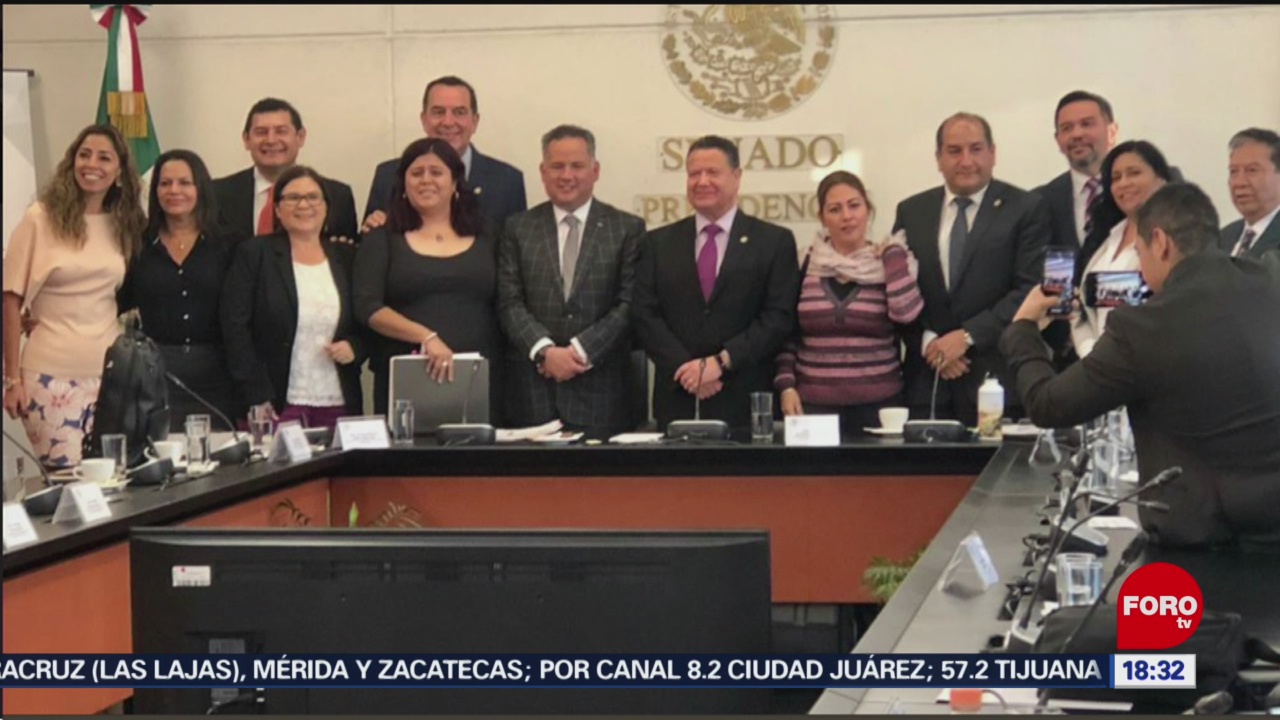 FOTO: Santiago Nieto dialoga Senado sobre Ley Antilavado