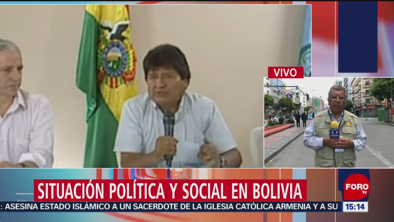 FOTO: Se Desconoce Dónde Está Evo Morales,
