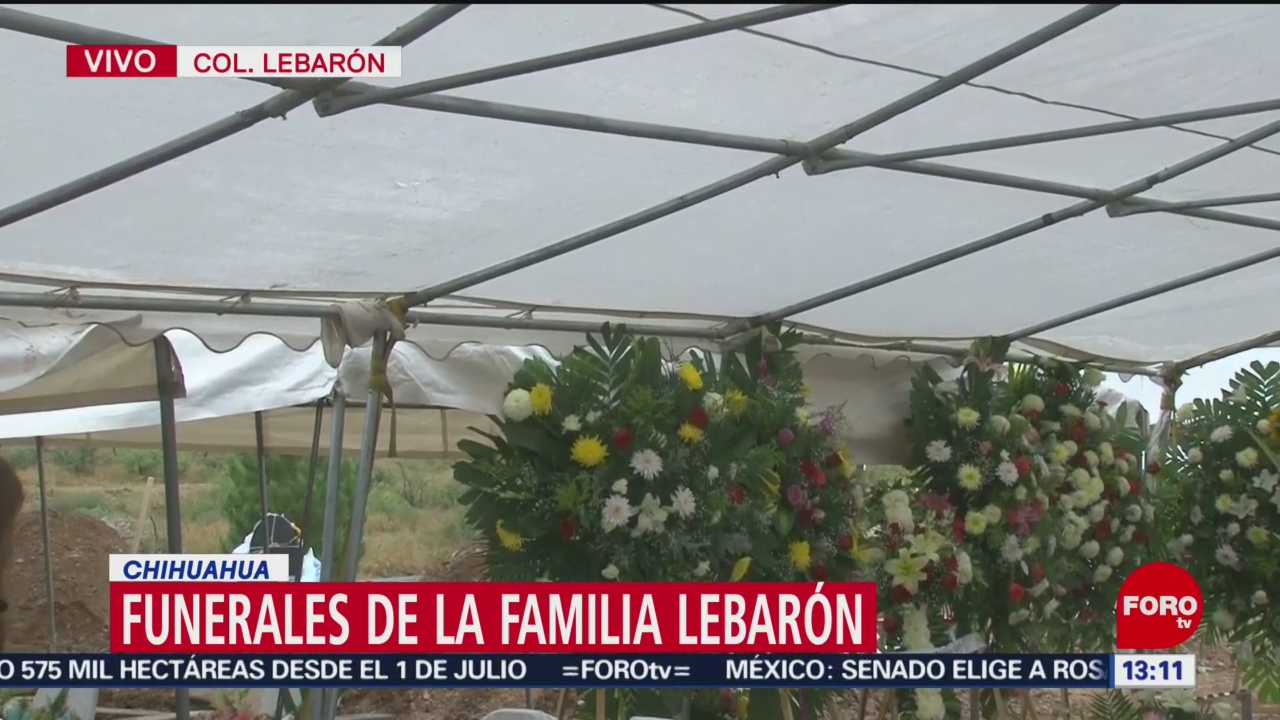 FOTO: Funerales Integrantes Familia Lebarón