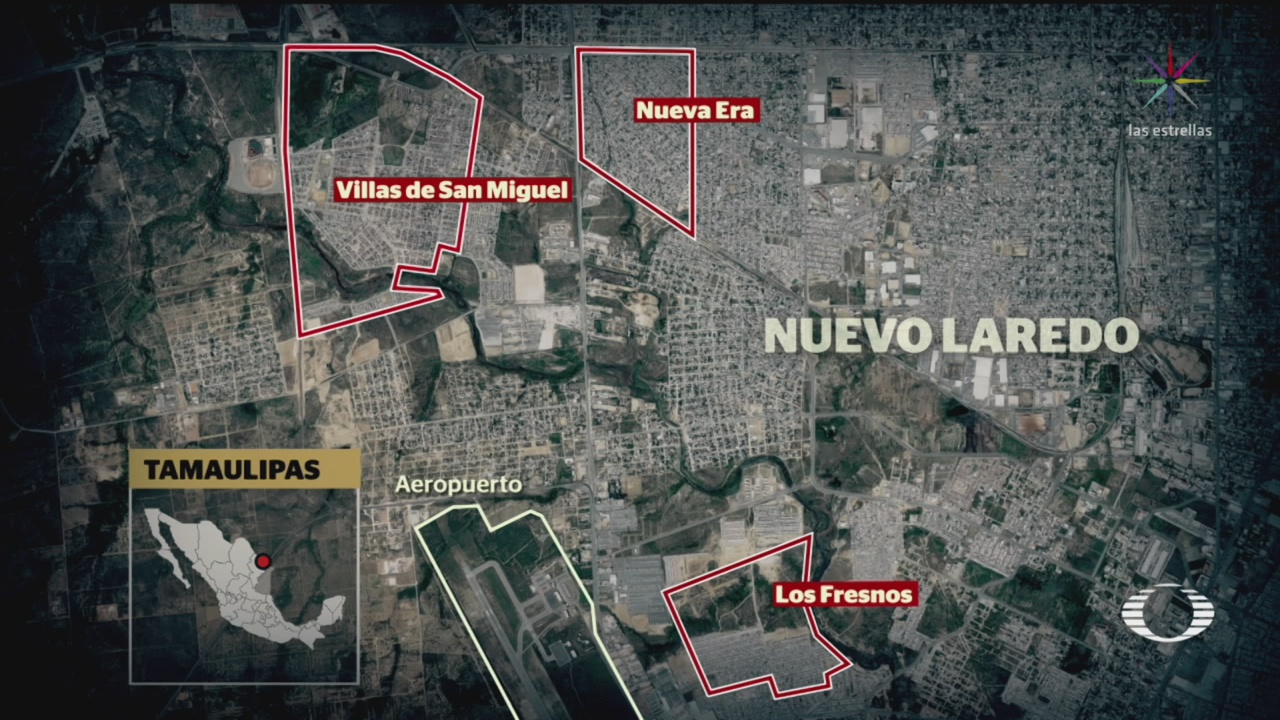 FOTO: Se registra enfrentamiento entre militares y civiles armados en Nuevo Laredo, 14 noviembre 2019