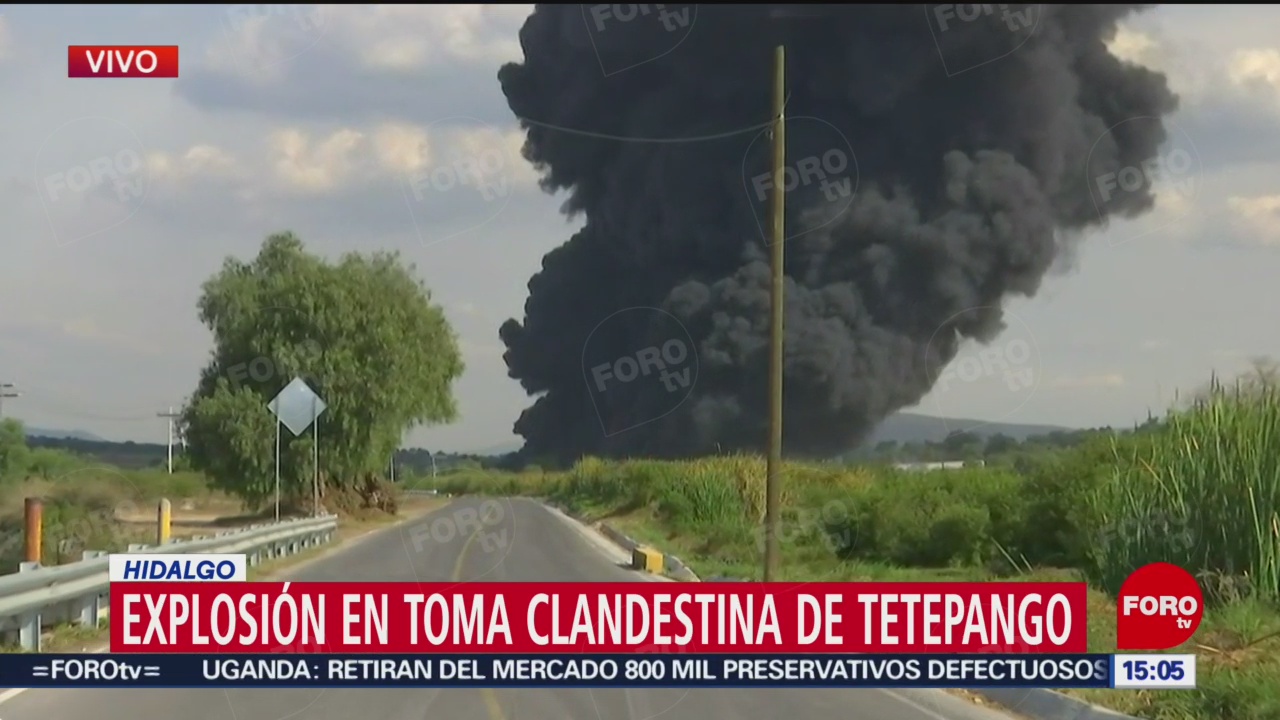 FOTO: Video Incendio Toma Clandestina Hidalgo