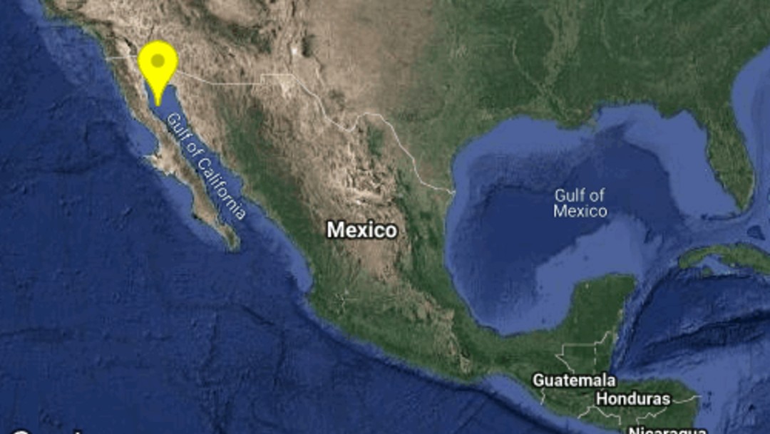 Se registra sismo de magnitud 4.2 en Baja California