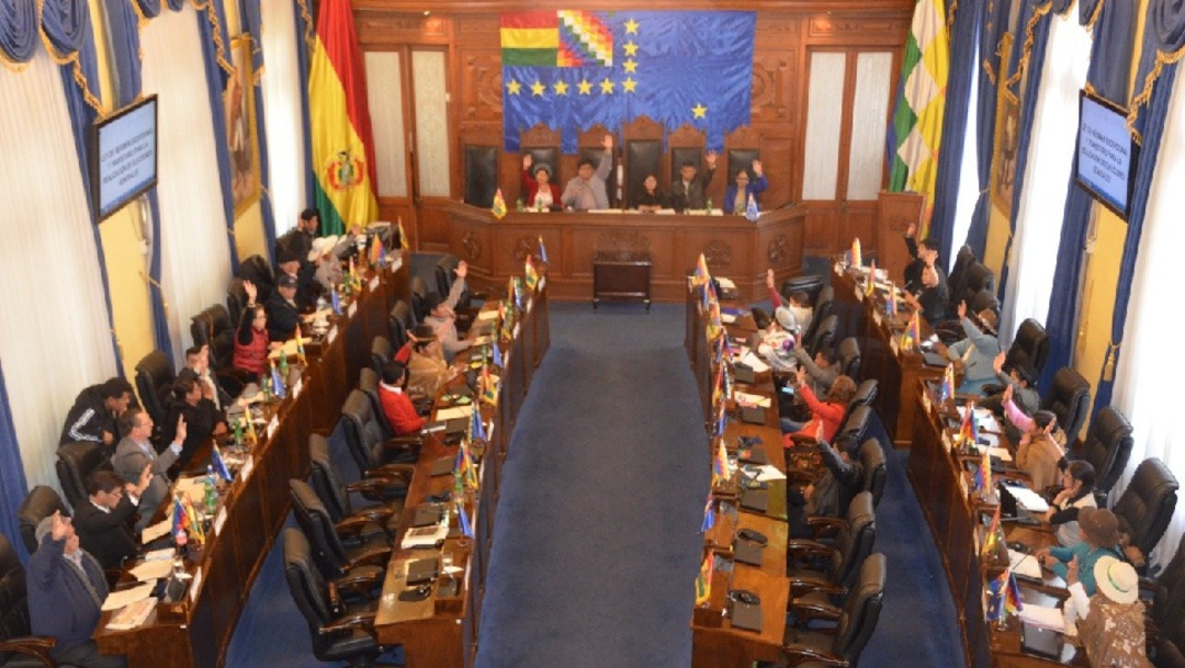 Foto: En Bolivia el Senado aprobó el proyecto de ley de convocatoria a nuevas elecciones, 23 noviembre 2019