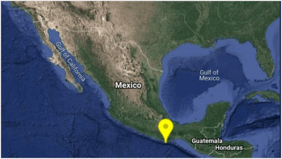 Se registran cuatro sismos consecutivos en Oaxaca