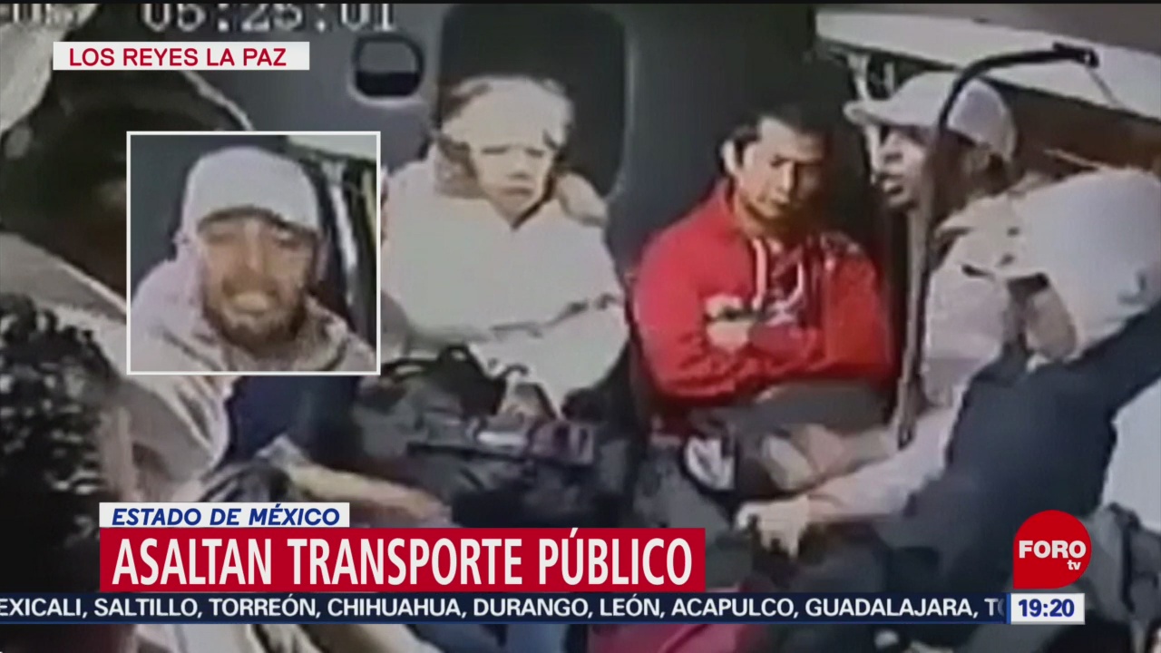 Foto: Sujetos Armados Roban Transporte Público Los Reyes La Paz Video 6 Noviembre 2019