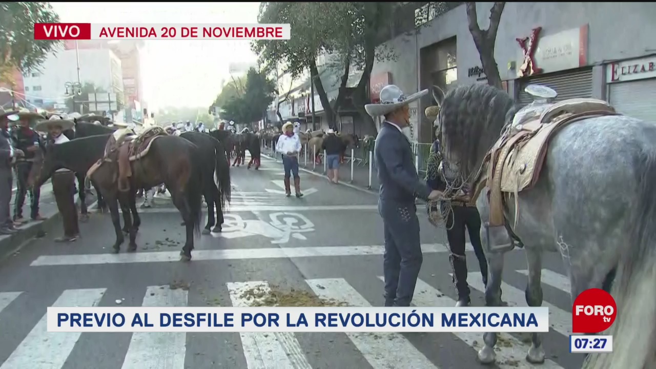 Todo listo para el desfile conmemorativo del Día de la Revolución Mexicana