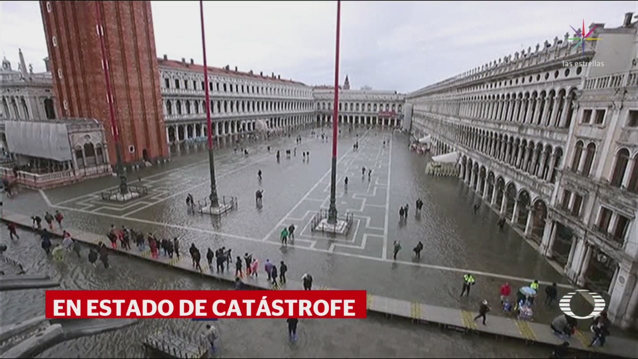 FOTO:Tormentas inundan Venecia; pedirán se declare catástrofe natural, 12 noviembre 2019