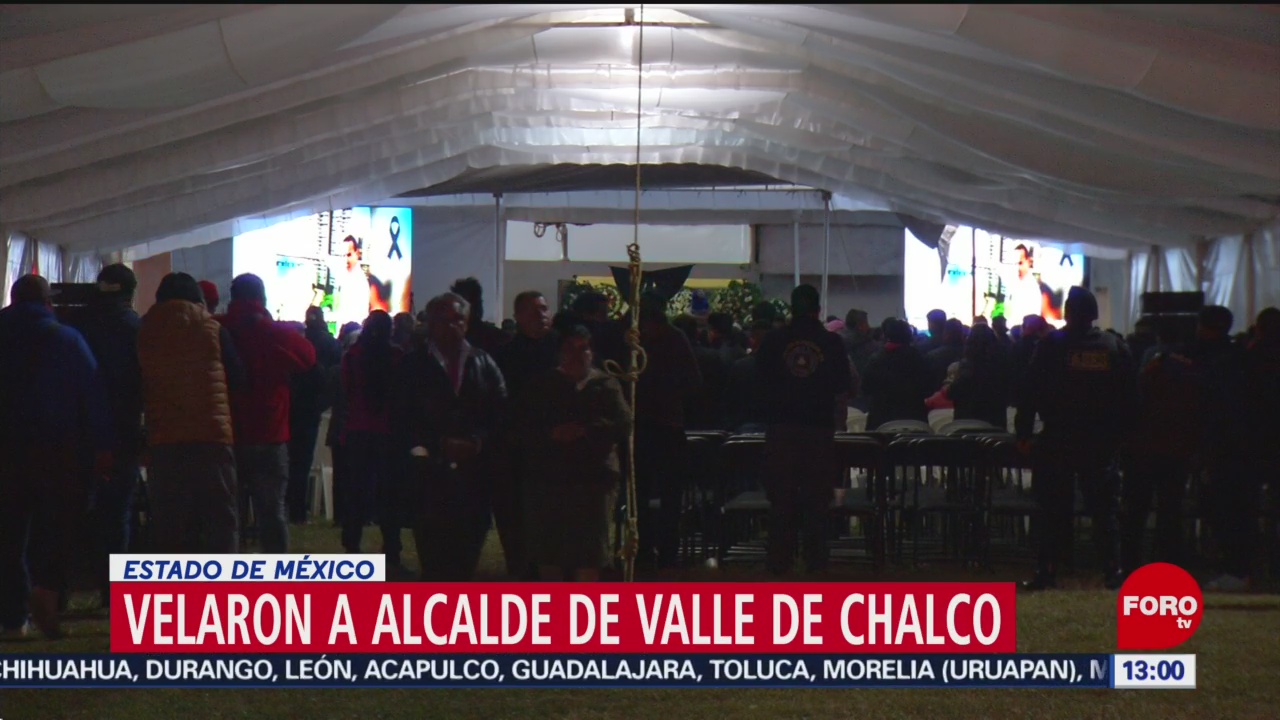 Foto: Velorio Francisco Tenorio Alcalde Valle De Chalco Hoy 3 de Noviembre