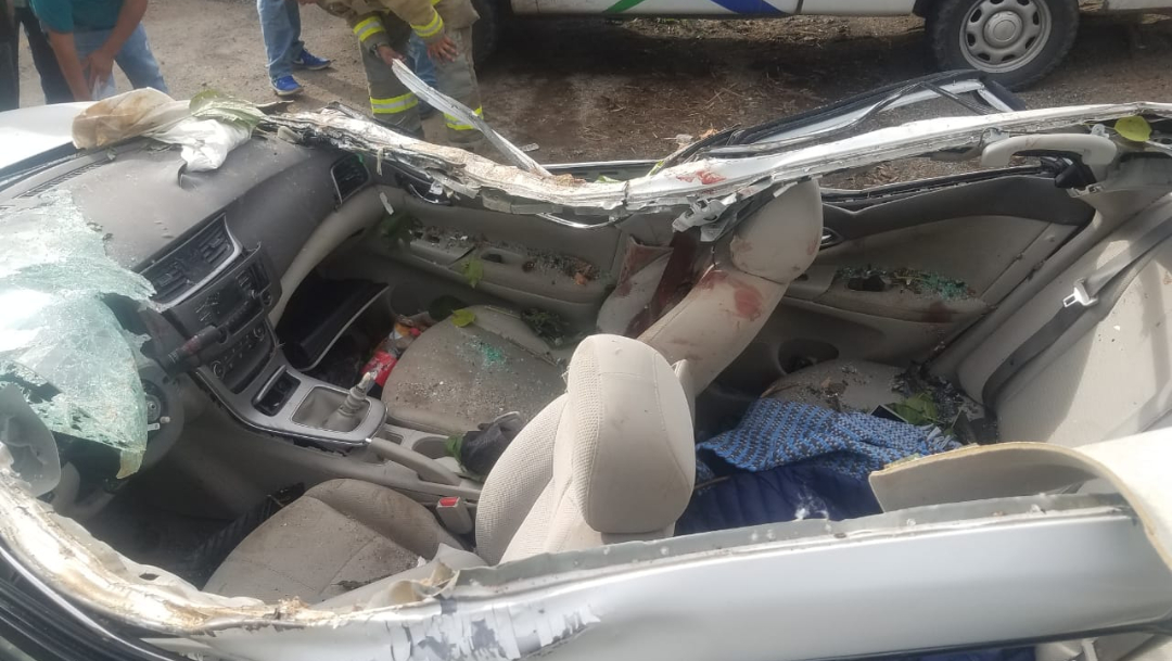 Foto: Accidente carretero en Jalisco deja tres personas muertas, 17 de noviembre de 2019, (Noticieros Televisa)