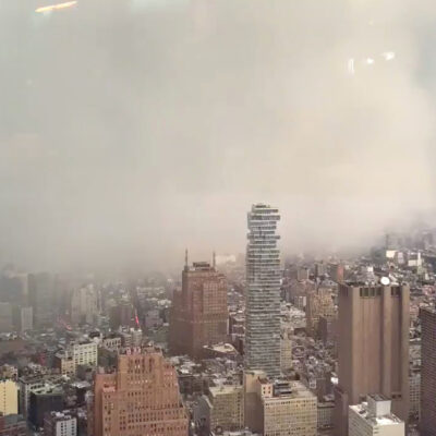 Video: Impactante tormenta de nieve invade Manhattan en minutos
