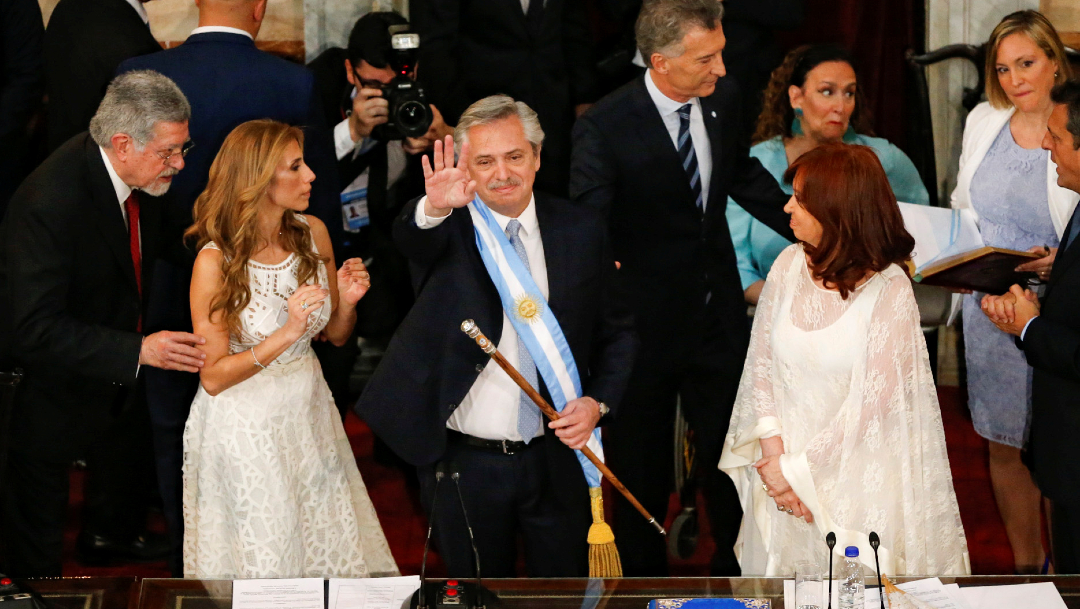 FOTO Alberto Fernández asume como presidente de Argentina (Reuters)