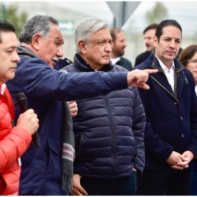 López Obrador inaugura central geotermoeléctrica en Michoacán