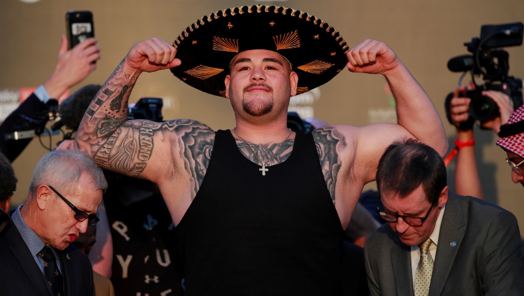 Foto: Este sábado, el México-estadounidense defenderá su titulo frente al británico Anthony Joshua, mismo boxeador a quien le arrebató el campeonato en junio pasado