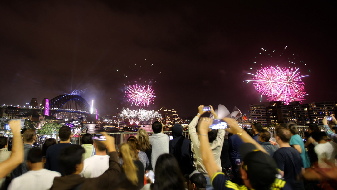 FOTO Fotos y videos de festejos del Año Nuevo 2020 en el mundo (EFE)