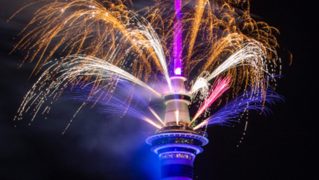 FOTO Año Nuevo 2020 en Auckland, Nueva Zelanda (Getty Images)