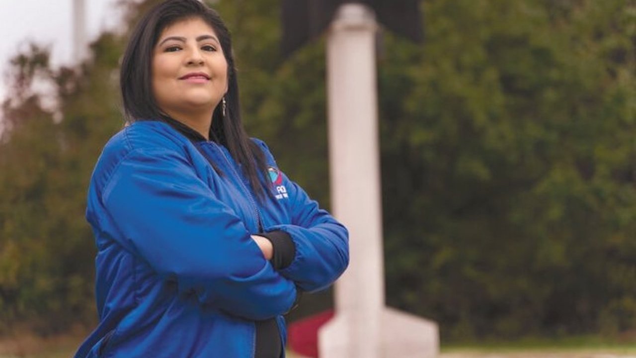FOTO: Aracely Quispe rimera mujer latina que comanda tres misiones en la NASA
