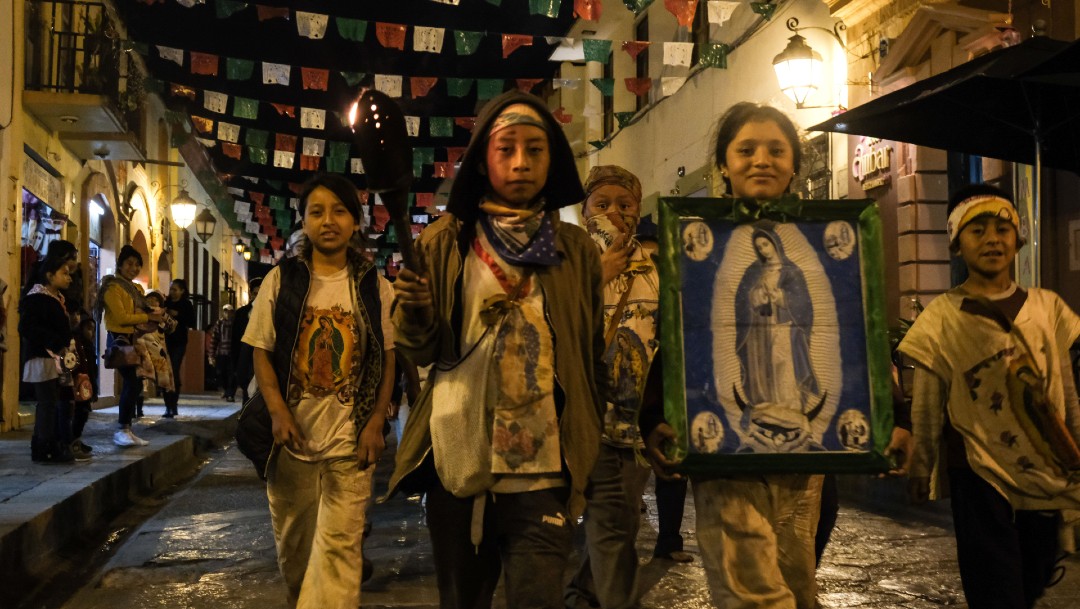 Festejos a la Virgen de Guadalupe en diferentes estados