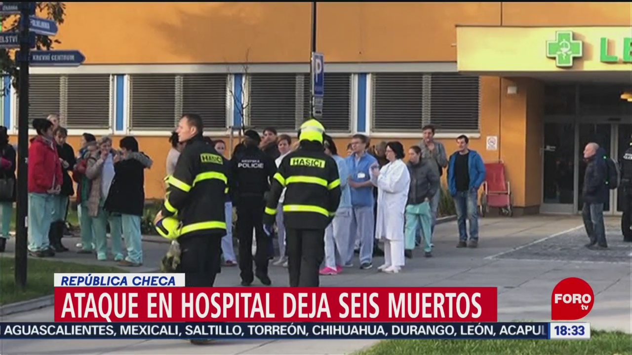 FOTO: Ataque Hospital Deja Seis Muertos República Checa