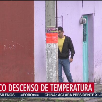 Bajan drásticamente las temperaturas en Colima