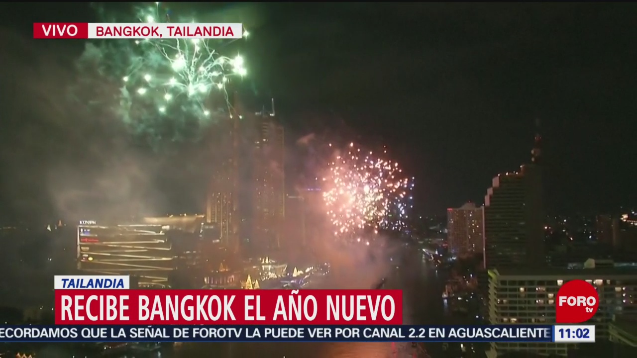 Foto: bangkok capital de tailandia recibe el ano nuevo