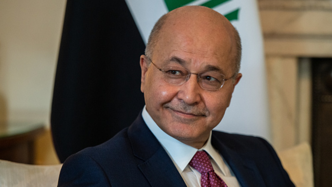 Foto: El presidente iraquí, Barham Saleh, 26 diciembre 2019