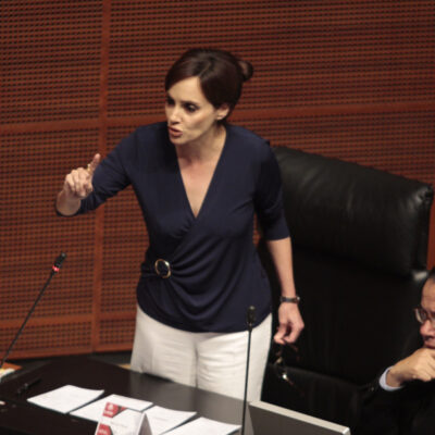 Comisión de Morena resuelve separar a Lilly Téllez de su bancada en el Senado