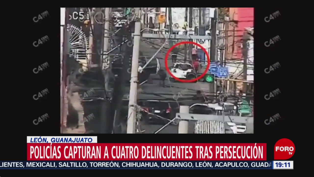 Foto: Video Detención Cuatro Presuntos Rateros Guanajuato 9 Diciembre 2019
