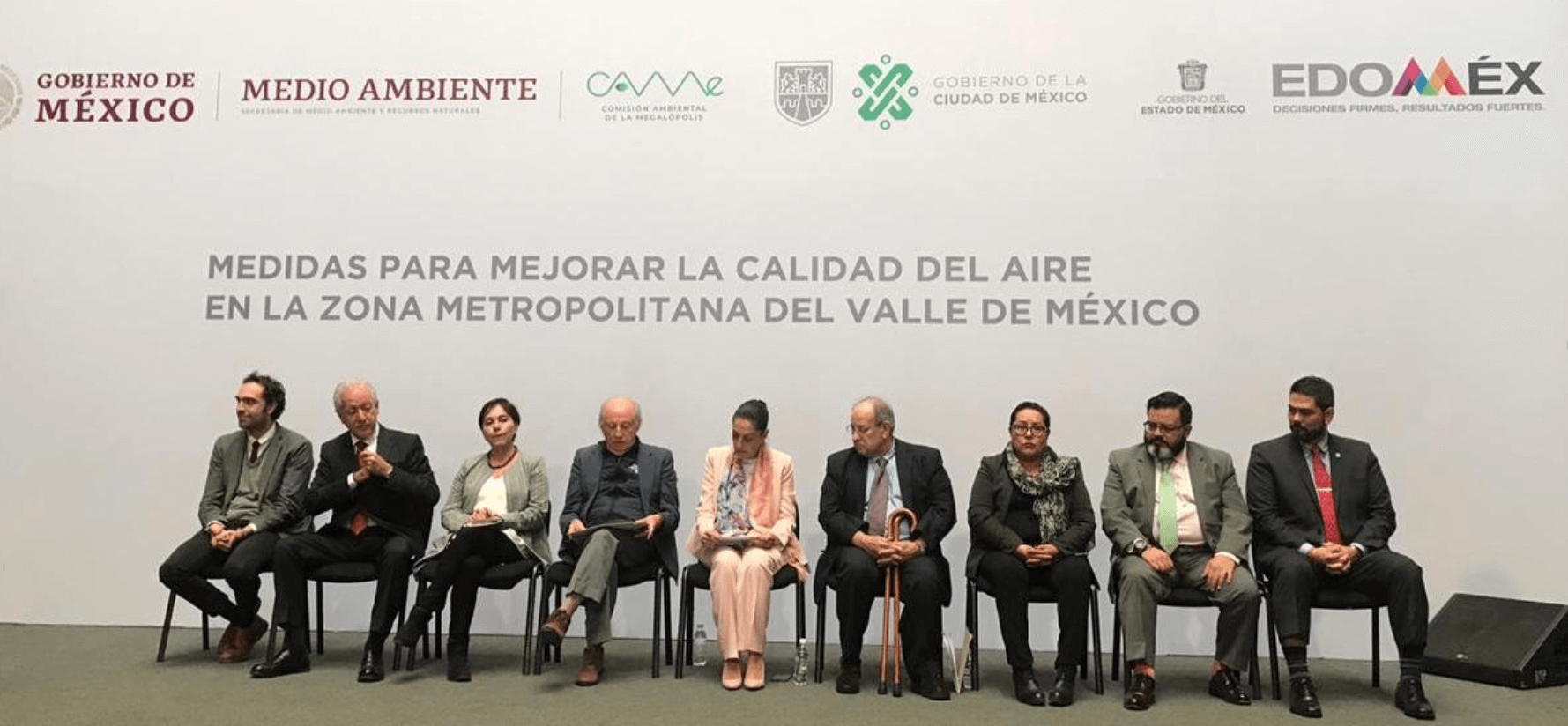 FOTO Estas son las 14 acciones para mejorar calidad del aire en Valle de México (Twitter)