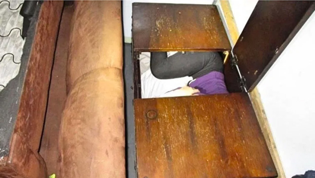 Foto: Autoridades de migración de EEUU hallaron 11 chinos escondidos en muebles, 11 diciembre 2019