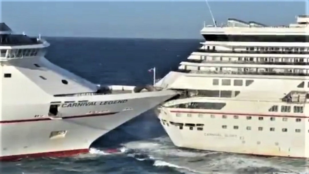 Turista narra cómo colisionaron los dos cruceros en Cozumel