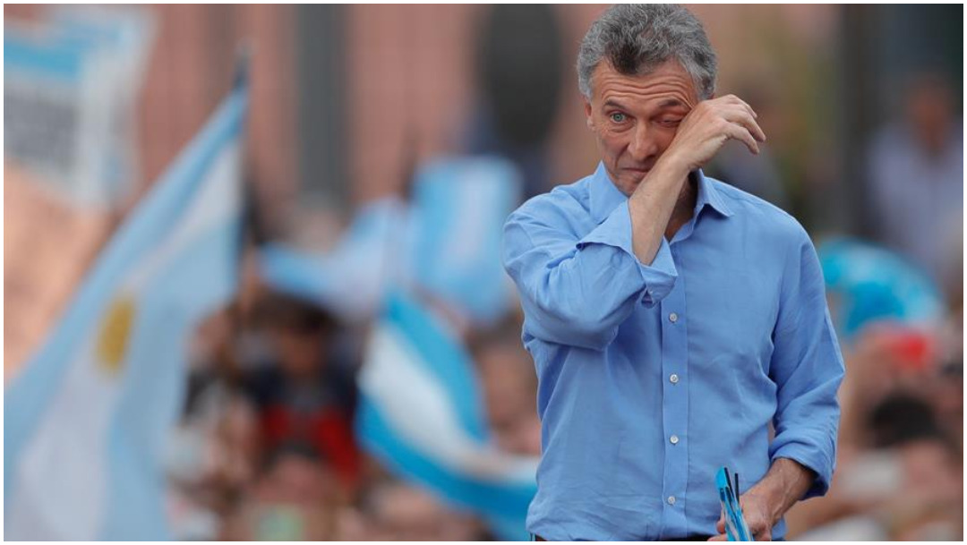 Foto: Mauricio Macri fue despedido este sábado por sus seguidores en Argentina, 7 de diciembre de 2019 (EFE)