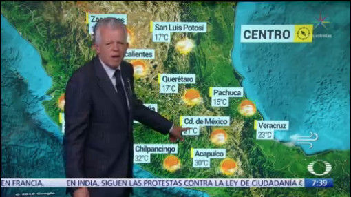 despierta con tiempo lluvias al sureste de mexico