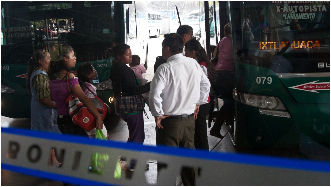 Imagen. La policía detuvo a un sujeto con tres mil cartuchos en terminal de autobuses, 14 de diciembre de 2019 (MISAEL VALTIERRA/CUARTOSCURO.COM)