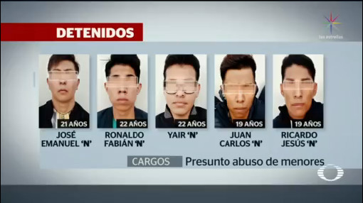 Foto: Detienen Cinco Presunto Abuso Sexual Guadalajara 4 Diciembre 2019