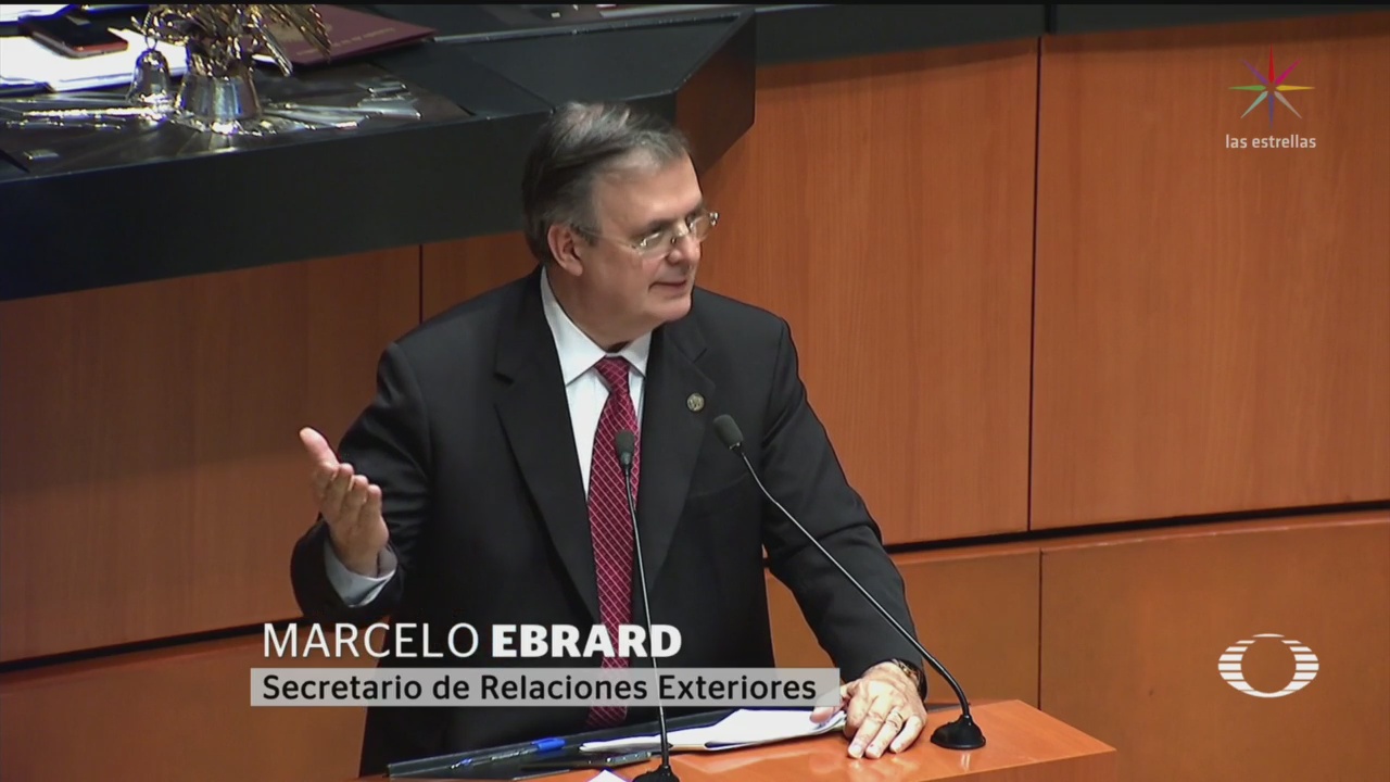 Foto: Marcelo Ebrard Comparece Ante Senado 3 Diciembre 2019