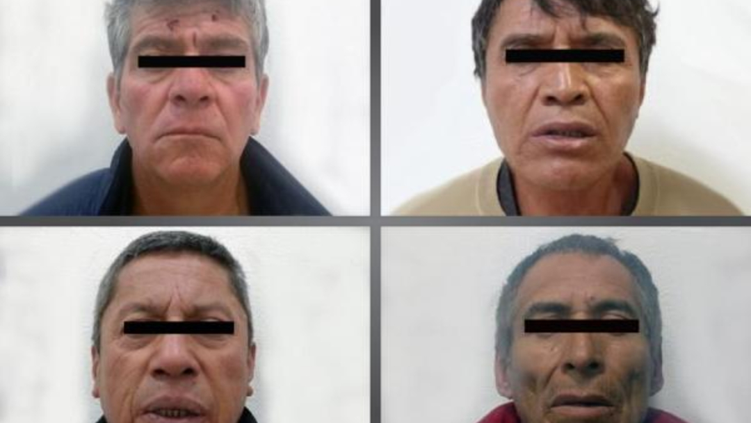 Foto: Procesan a cuatro secuestradores en EdoMex, 14 de diciembre de 2019 (Fiscalía Edomex)